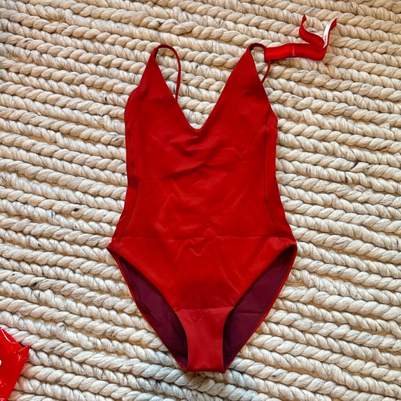 NWT Left On Friday Sunday Suit, 1971 (Red) Size Small, Regular Length SOLD OUT - Picture 5 of 9